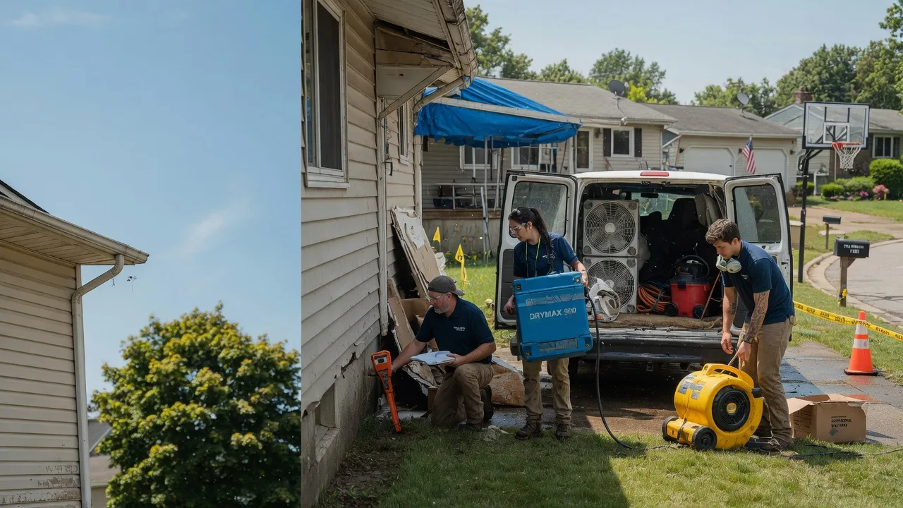 Ceiling Leak Cleanup in Colfax, IA near me