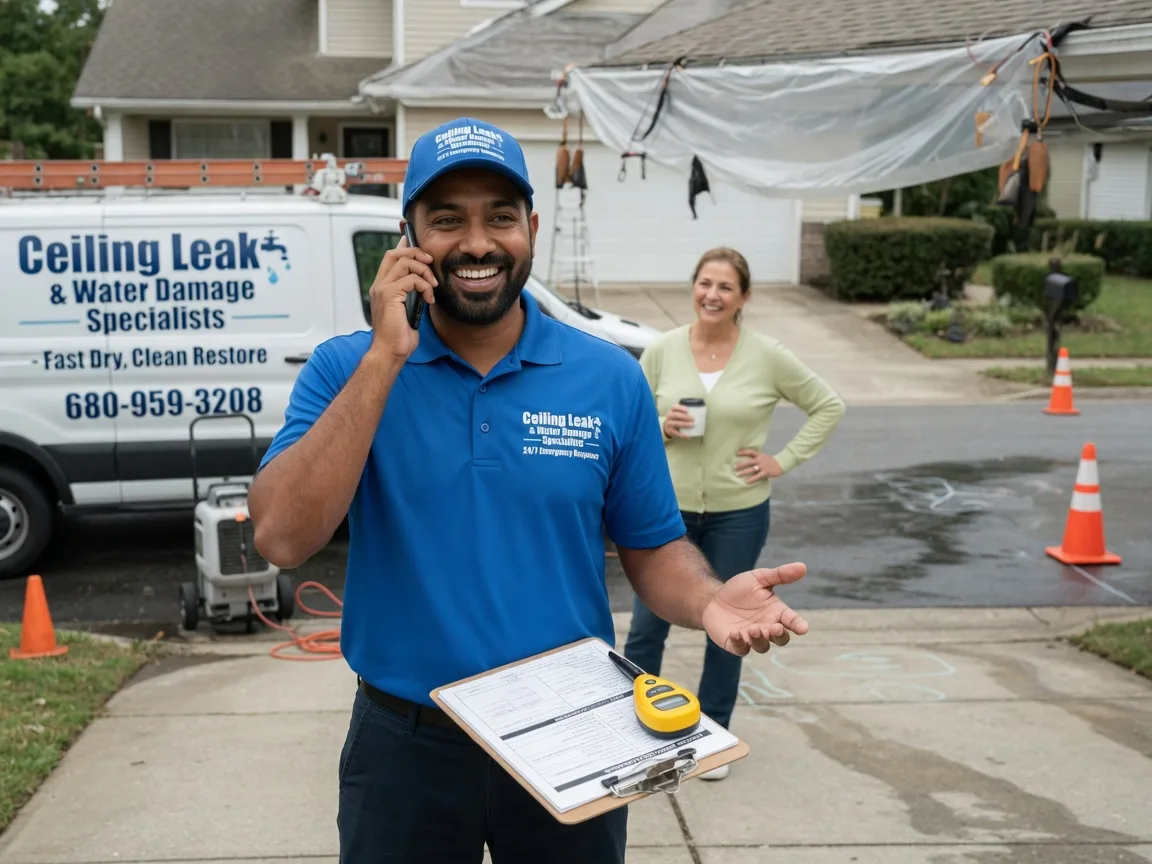 Ceiling Leak Cleanup Colfax, IA FAQs